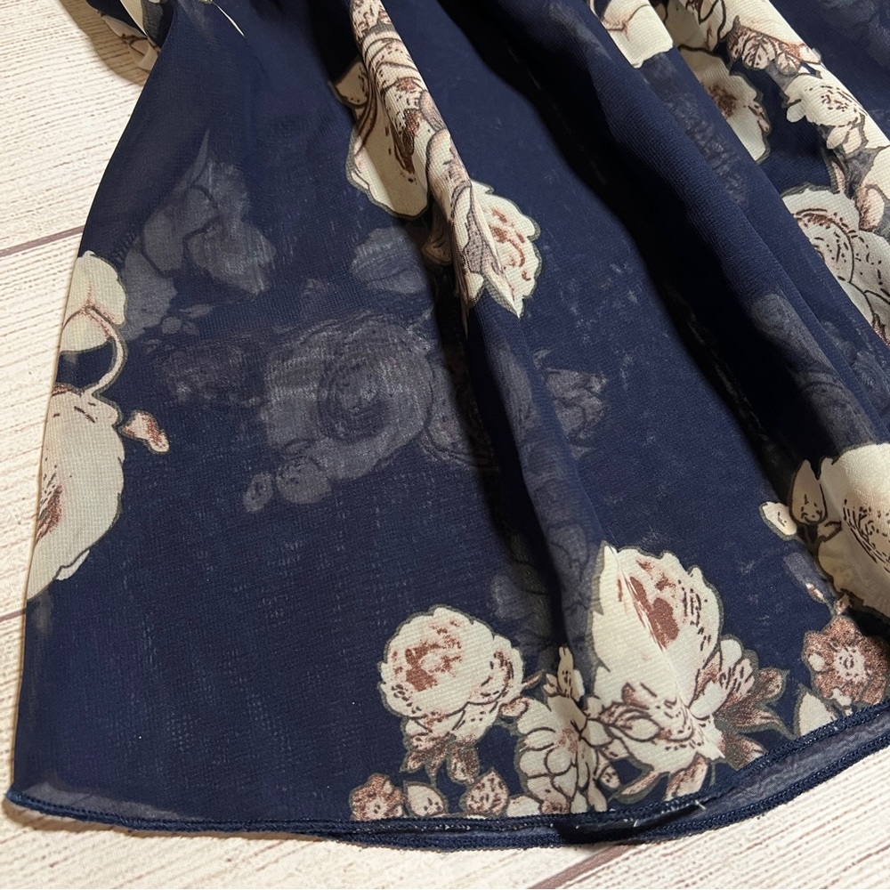 Vivace Floral Ruffle Off The Shoulder Top - Picture 4 of 13